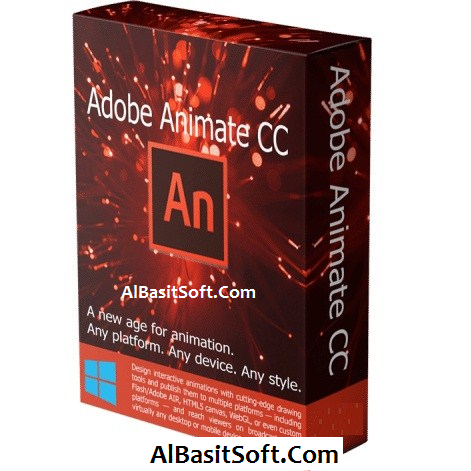 Adobe Animate CC 2018 With Crack Free Download(AlBasitSoft.com)