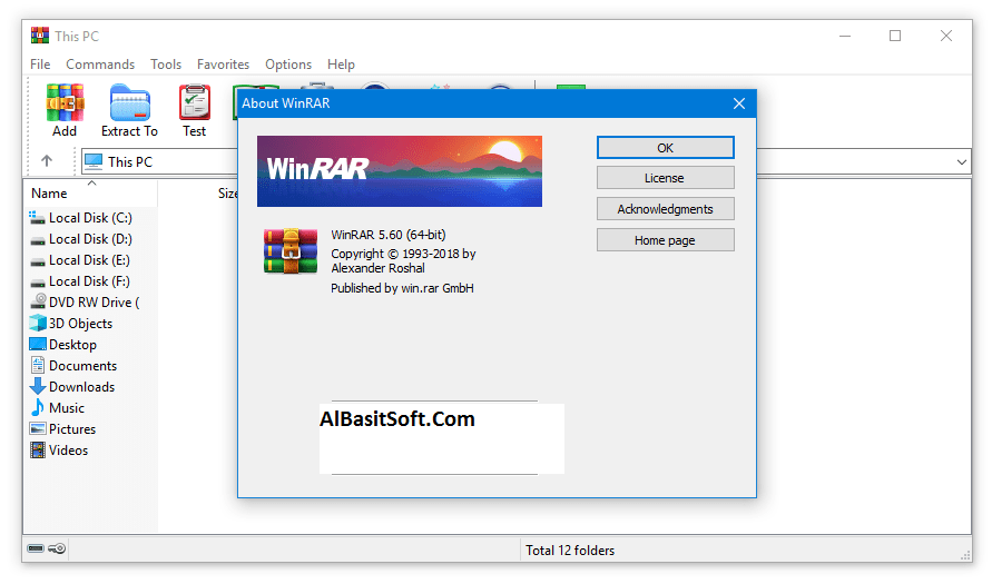 WinRAR 5.80 Beta 1 With Crack Free Download(AlBasitSoft.Com)