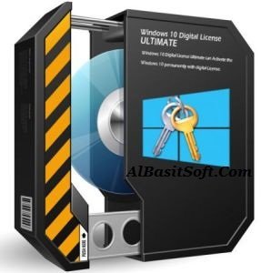 Windows 10 Digital License Ultimate 1.5 With Crack Free Download(AlBasitSoft.Com)